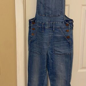 Madewell Women's Blue Denim Overalls